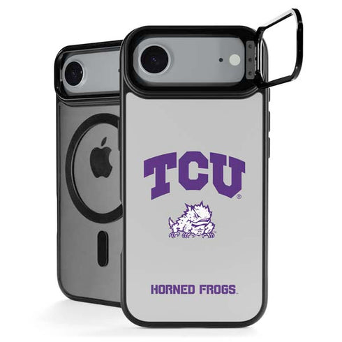 Texas Christian University Horned Frogs Logo Print iPhone 17 Air Kickstand Case