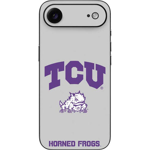 Texas Christian University Horned Frogs Logo Print iPhone 17 Air Skin