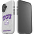 Texas Christian University Horned Frogs Logo Print iPhone 17 Impact Case