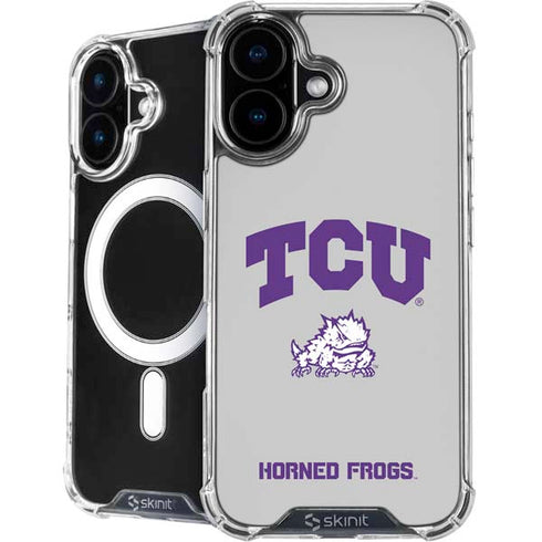 Texas Christian University Horned Frogs Logo Print iPhone 17 MagSafe Case