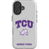 Texas Christian University Horned Frogs Logo Print iPhone 17 Magsafe Impact Case