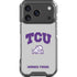 Texas Christian University Horned Frogs Logo Print iPhone 17 Pro Clear Case