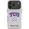 Texas Christian University Horned Frogs Logo Print iPhone 17 Pro Impact Case
