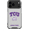 Texas Christian University Horned Frogs Logo Print iPhone 17 Pro Max Clear Case