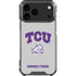 Texas Christian University Horned Frogs Logo Print iPhone 17 Pro Max Clear Case
