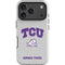 Texas Christian University Horned Frogs Logo Print iPhone 17 Pro Max Impact Case