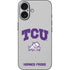 Texas Christian University Horned Frogs Logo Print iPhone 17 Skin