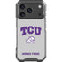 Texas Christian University Horned Frogs Logo Print iPhone 18 Pro Clear Case