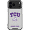 Texas Christian University Horned Frogs Logo Print iPhone 18 Pro Max Clear Case