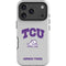 Texas Christian University Horned Frogs Logo Print iPhone 18 Pro Max Impact Case