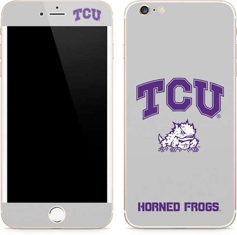 Texas Christian University Horned Frogs Logo Print iPhone 6/6s Plus Skin