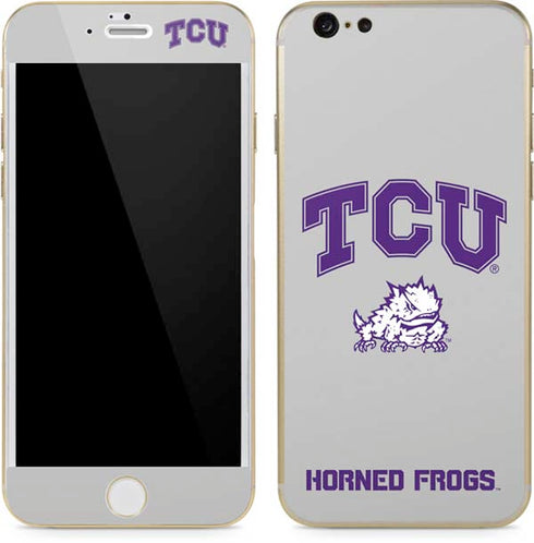 Texas Christian University Horned Frogs Logo Print iPhone 6/6s Skin