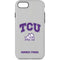 Texas Christian University Horned Frogs Logo Print iPhone 8 Pro Case
