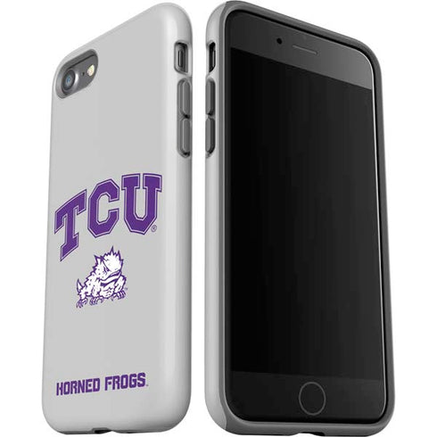 Texas Christian University Horned Frogs Logo Print iPhone SE (2nd & 3rd Gen) Pro Case