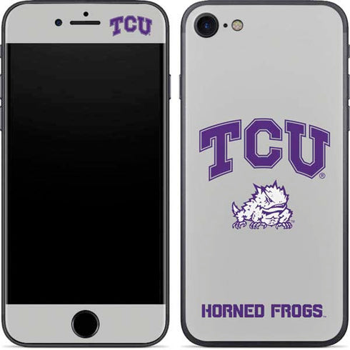 Texas Christian University Horned Frogs Logo Print iPhone SE (2nd & 3rd Gen) Skin