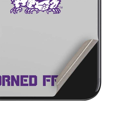 Texas Christian University Horned Frogs Logo Print iPhone SE (2nd & 3rd Gen) Skin