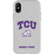 Texas Christian University Horned Frogs Logo Print iPhone X Pro Case