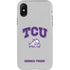 Texas Christian University Horned Frogs Logo Print iPhone X Pro Case