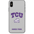 Texas Christian University Horned Frogs Logo Print iPhone X Skin