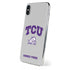 Texas Christian University Horned Frogs Logo Print iPhone X Skin