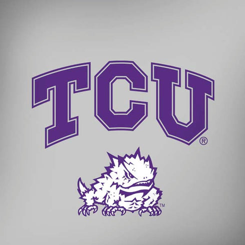 Texas Christian University Horned Frogs Logo Print iPhone X Skin