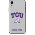 Texas Christian University Horned Frogs Logo Print iPhone XR Skin