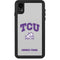 Texas Christian University Horned Frogs Logo Print iPhone XR Waterproof Case