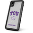 Texas Christian University Horned Frogs Logo Print iPhone XR Waterproof Case