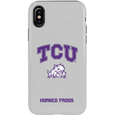 Texas Christian University Horned Frogs Logo Print iPhone XS Pro Case