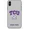 Texas Christian University Horned Frogs Logo Print iPhone XS Skin