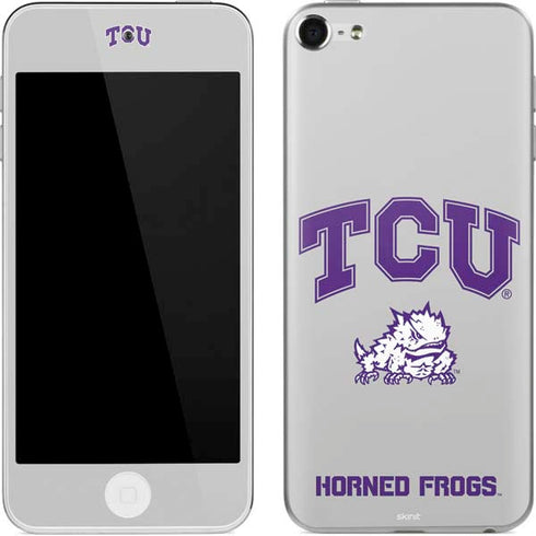 Texas Christian University Horned Frogs Logo Print Apple iPod Skin