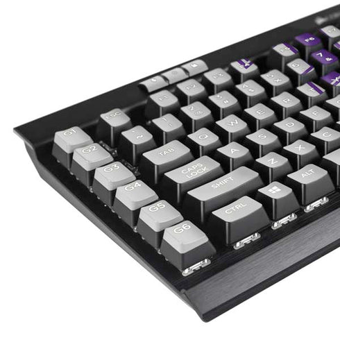 Texas Christian University Horned Frogs Logo Print K95 RGB PLATINUM Mechanical Gaming Keyboard Skin