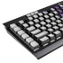 Texas Christian University Horned Frogs Logo Print K95 RGB PLATINUM Mechanical Gaming Keyboard Skin