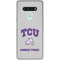 Texas Christian University Horned Frogs Logo Print LG Stylo 6 Clear Case