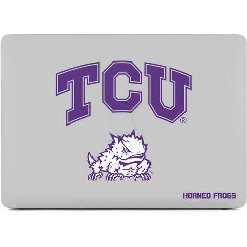 Texas Christian University Horned Frogs Logo Print Apple MacBook Air Skin