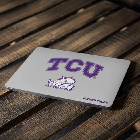 Texas Christian University Horned Frogs Logo Print Apple MacBook Air Skin