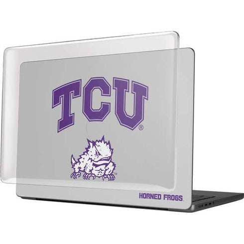 Texas Christian University Horned Frogs Logo Print MacBook Pro 14in (2021-24) Case plus Skin