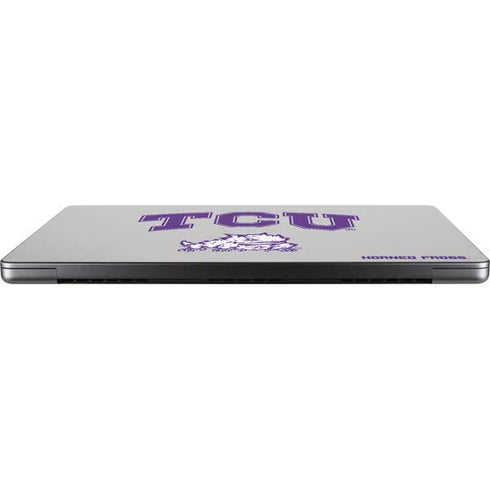 Texas Christian University Horned Frogs Logo Print MacBook Pro 14in (2021-24) Skin