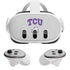 Texas Christian University Horned Frogs Logo Print Meta Quest 3 Skin
