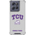 Texas Christian University Horned Frogs Logo Print Moto G 5G (2025) Clear Case