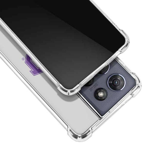 Texas Christian University Horned Frogs Logo Print Moto G 5G (2025) Clear Case