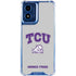 Texas Christian University Horned Frogs Logo Print Moto G 5G (2024) Clear Case