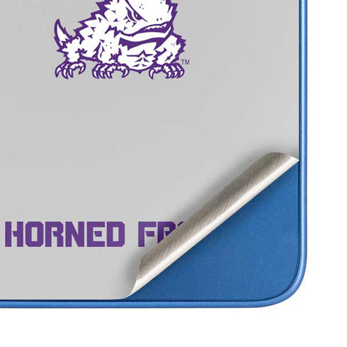 Texas Christian University Horned Frogs Logo Print Moto G Play 4G (2024) Skin