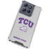 Texas Christian University Horned Frogs Logo Print Moto G Power 5G (2025) Clear Case