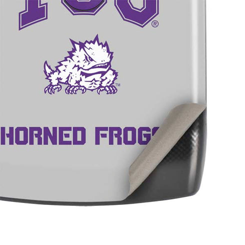 Texas Christian University Horned Frogs Logo Print Motorola RAZR Skin