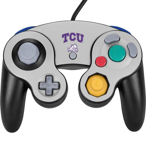 Texas Christian University Horned Frogs Logo Print Nintendo Skins