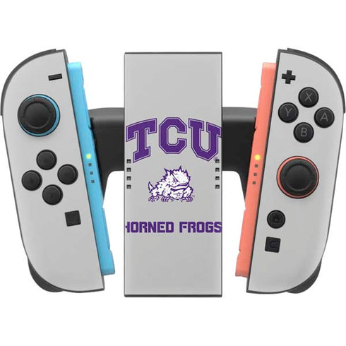 Texas Christian University Horned Frogs Logo Print Nintendo Switch 2 (2025) Joy-Con Controller Skin