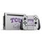 Texas Christian University Horned Frogs Logo Print Nintendo Switch Bundle Skin