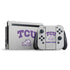 Texas Christian University Horned Frogs Logo Print Nintendo Switch Bundle Skin
