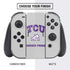 Texas Christian University Horned Frogs Logo Print Nintendo Switch Bundle Skin